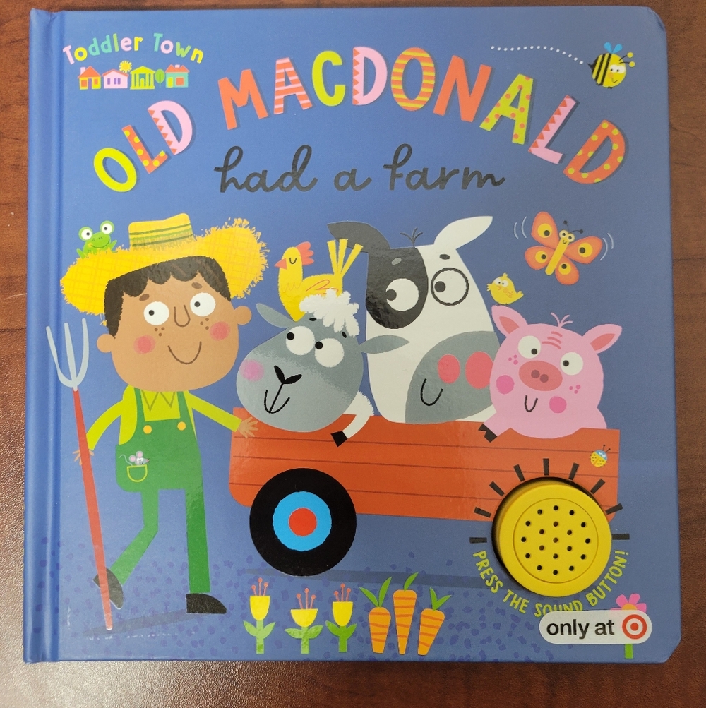 Old MacDonald Had a Farm Board & My Whole Heart Books Nwt - Picture 4 of 6